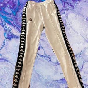 White kappa pants